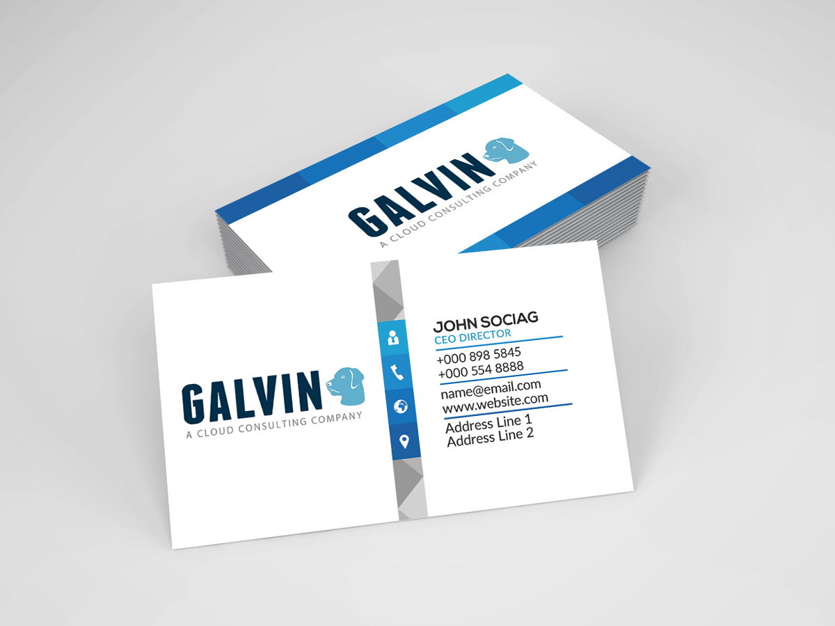 Diseño de Tarjeta de Presentación por isabel.paoli para Galvin Technologies | Diseño #12156841