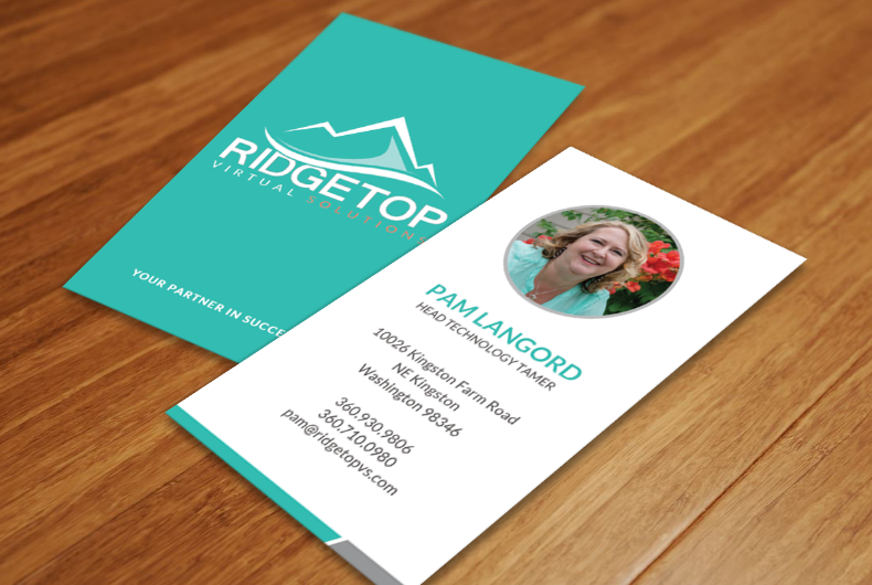 Business Card Design by Sarah Mathews for this project | Design #12137843