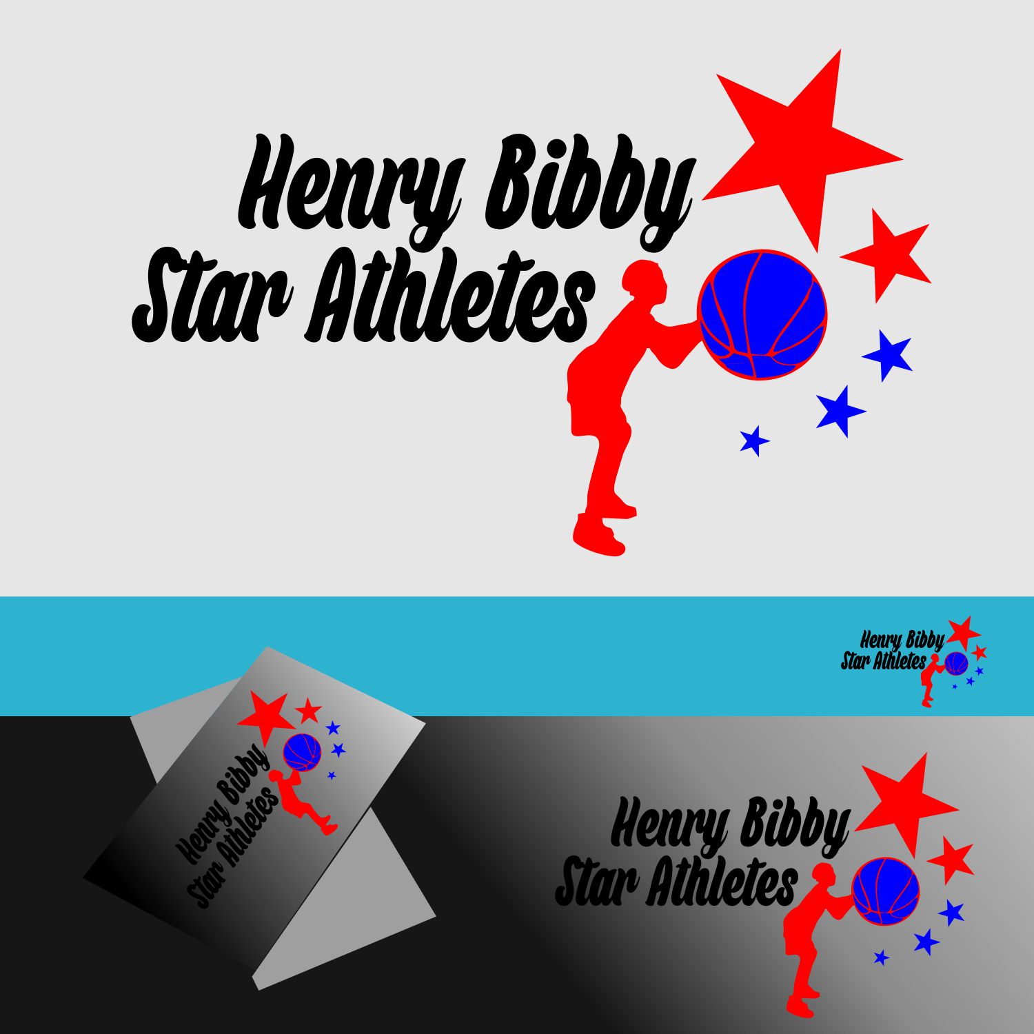 Logo Design by mabbudesain for Henry Bibby Start Athletes | Design #12154679