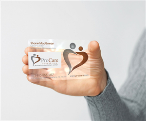 CEO of company needs clear business card that stands out from the rest | Diseño de Tarjeta de Presentación por Cheeky Creative
