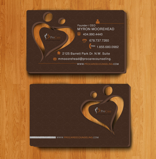 Business Card Design by adamhfarid for this project | Design #2408278