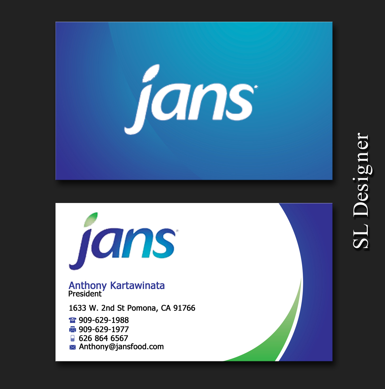Business Card Design by SL Designer for this project | Design #12150826