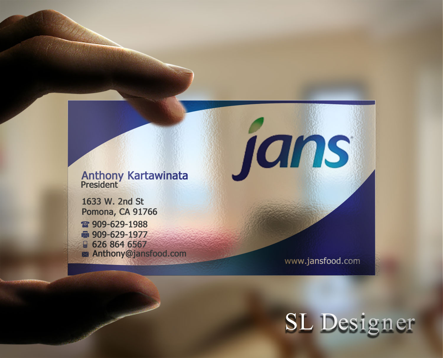 Business Card Design by SL Designer for this project | Design #12150836
