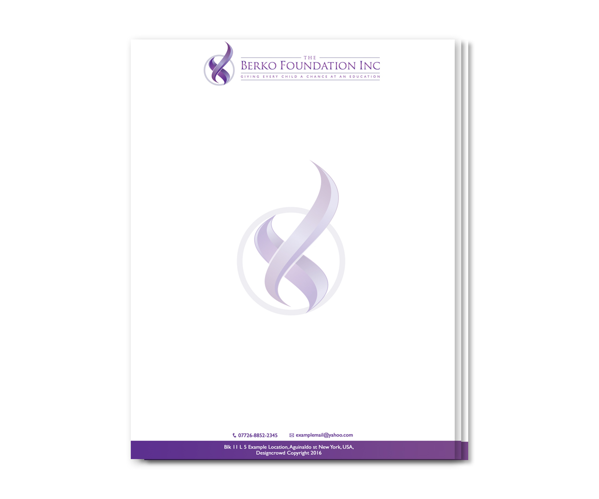 Letterhead Design by Professor P for this project | Design #12135210