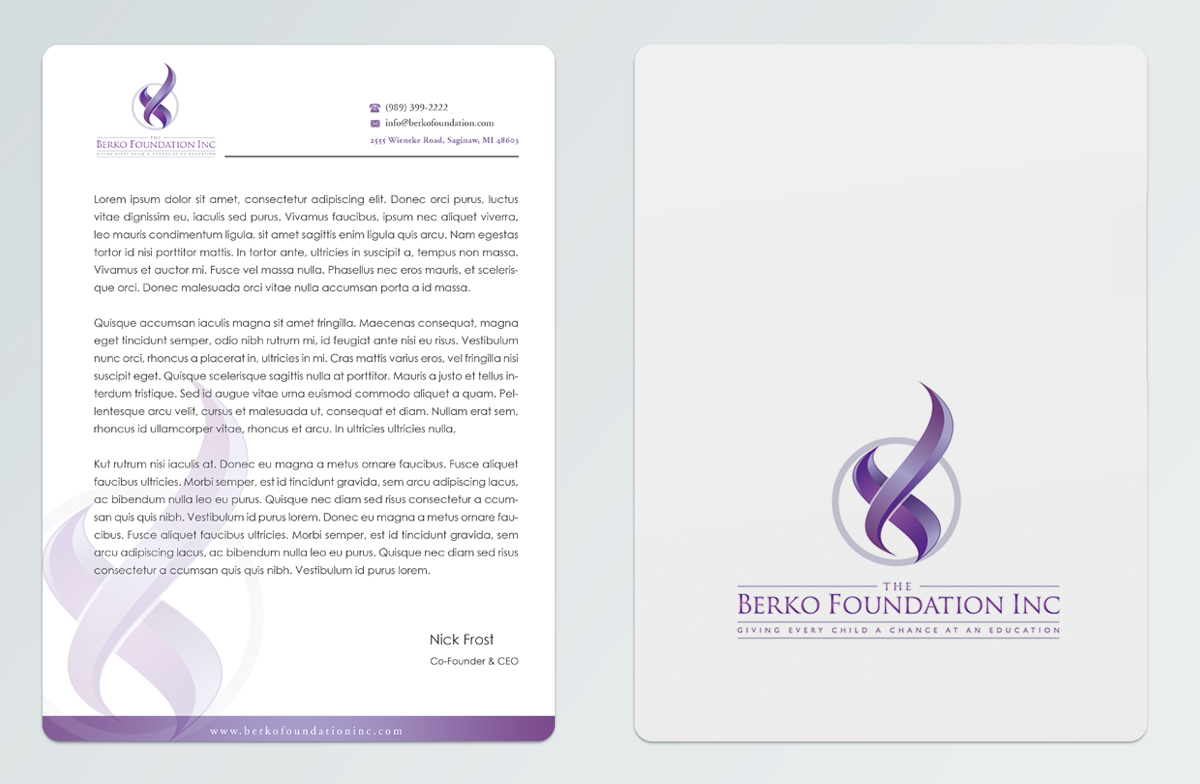 Letterhead Design by Pointless Pixels India for this project | Design #12136876