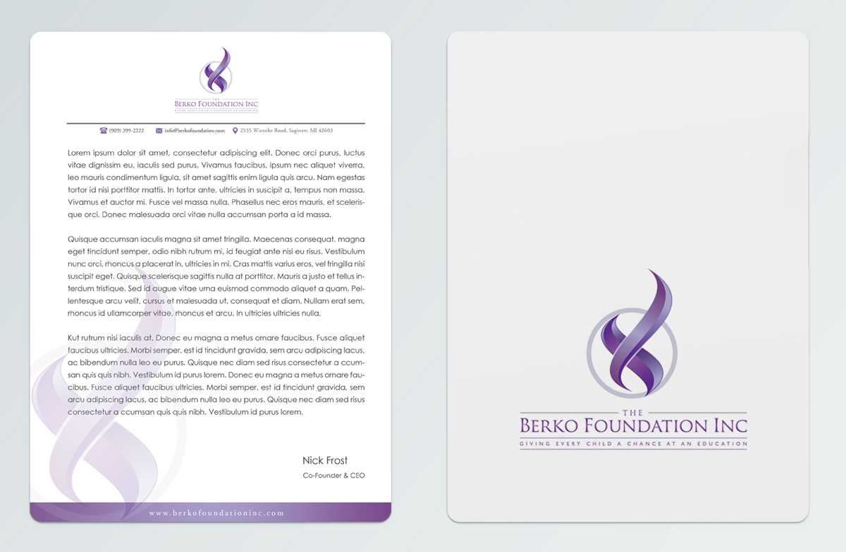Letterhead Design by Pointless Pixels India for this project | Design #12136877