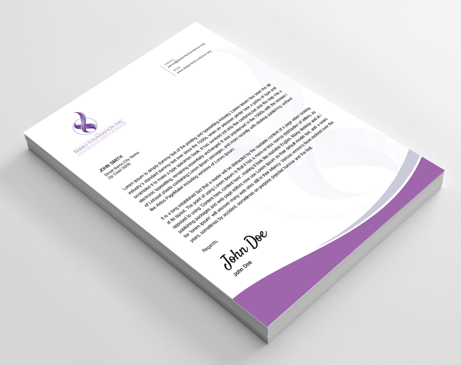 Letterhead Design by SL Designer for this project | Design #12141174