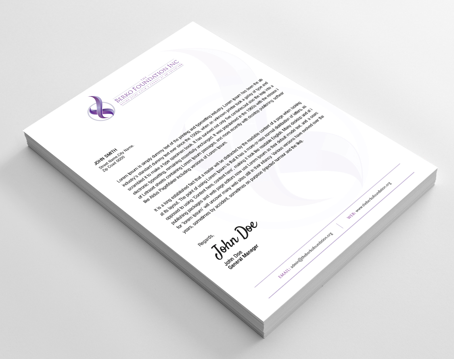 Letterhead Design by SL Designer for this project | Design #12141180