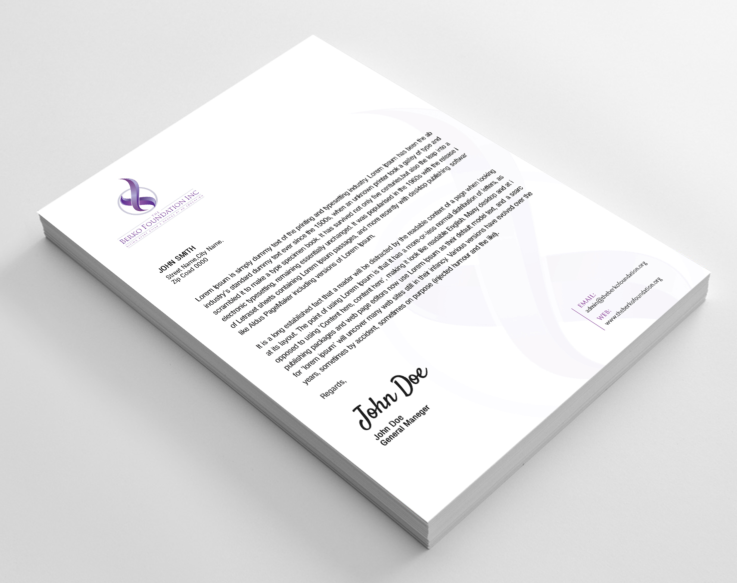 Letterhead Design by SL Designer for this project | Design #12147759