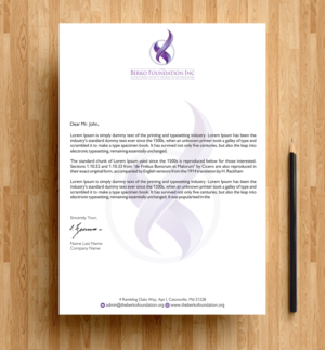 Letterhead Design by alpesh9520 for this project | Design: #12149976