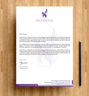 Letterhead Design by alpesh9520 for this project | Design: #12150265