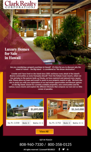 Design de Flyer par nickwebdesign pour Clark Realty Corporation | Design #12171602