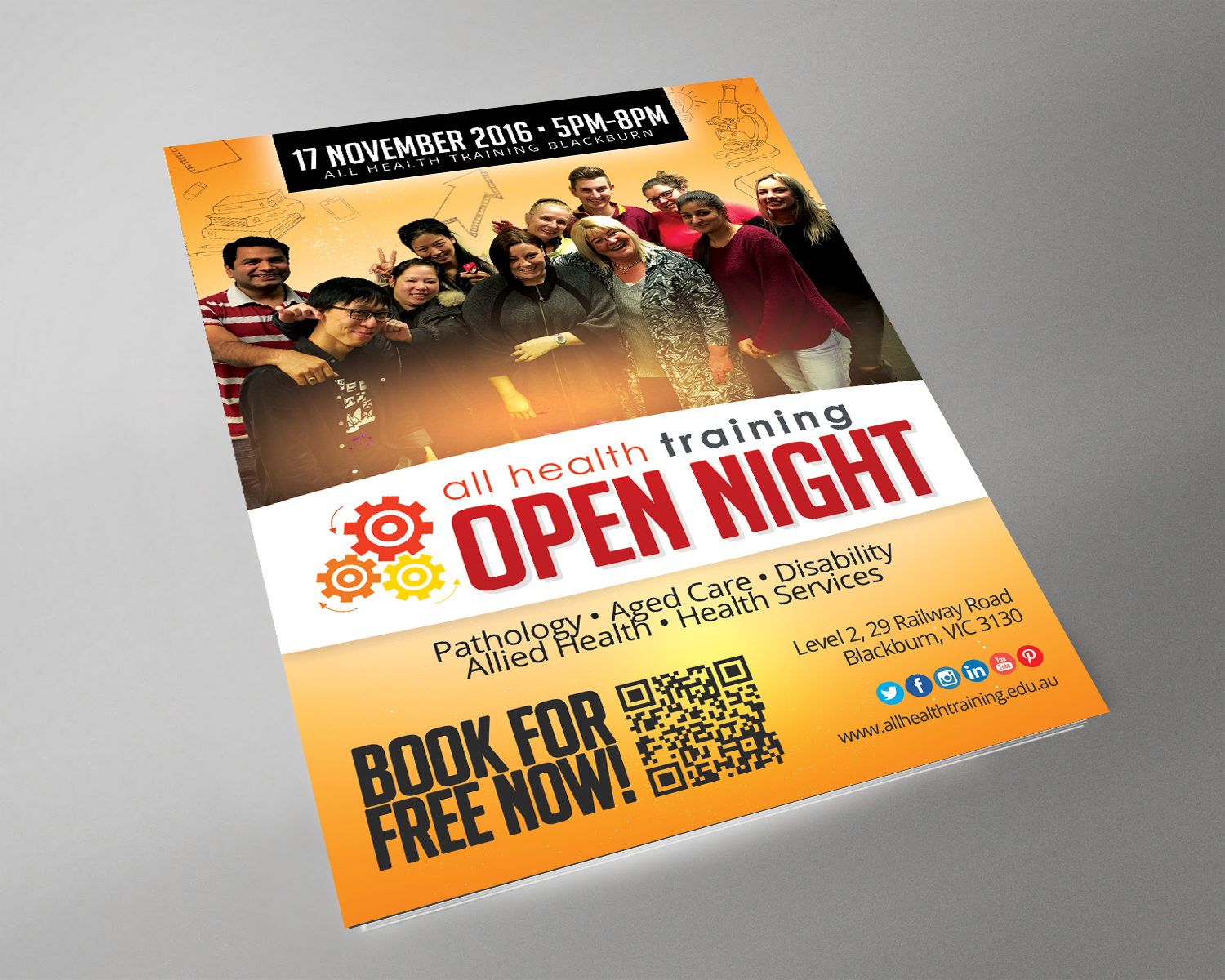 Flyer-Design von Brian Ellis für All Health Training | Design #12199506