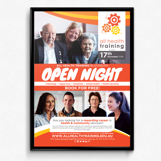 Design de Flyer par doodlebag pour All Health Training | Design #12196157