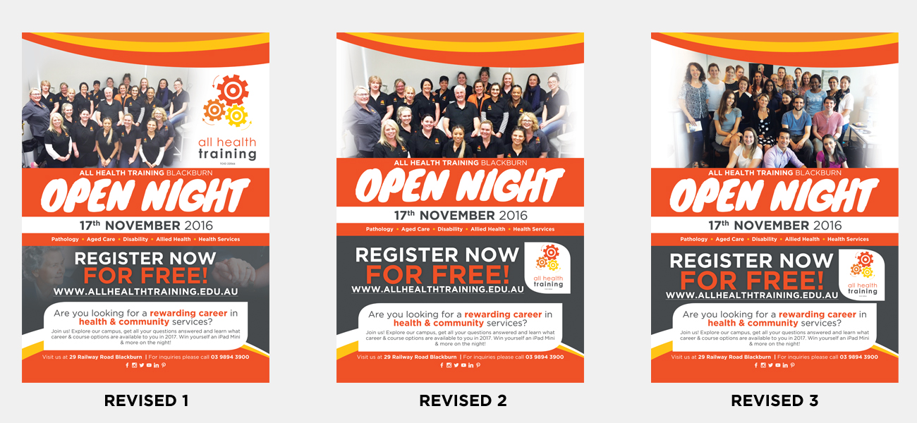 Flyer Design by doodlebag for All Health Training | Design #12219199