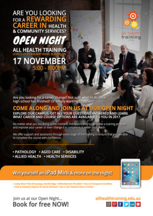 Design de Flyer par DesignSolutions pour All Health Training | Design #12243814