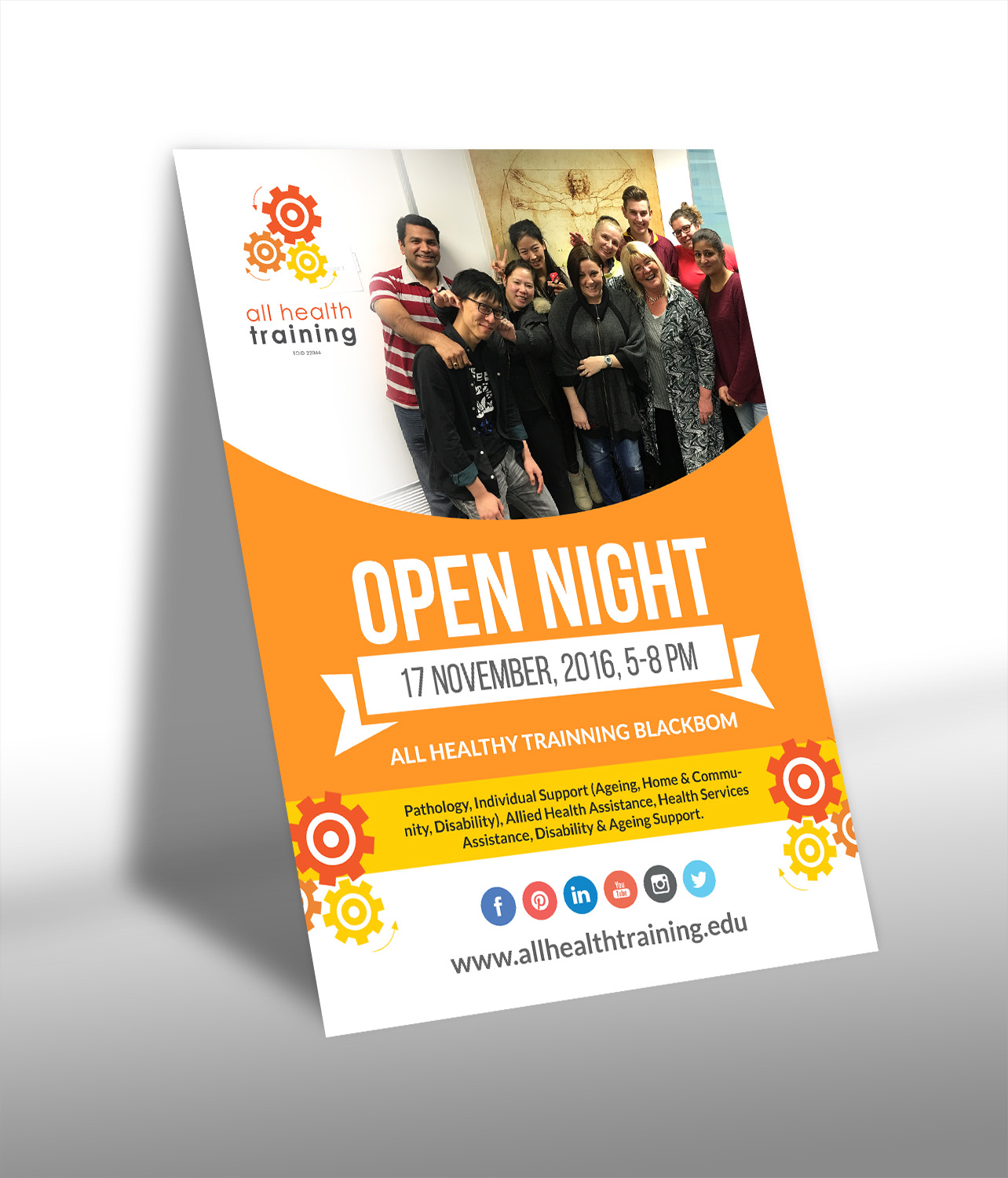 Flyer Design by creative.bugs for All Health Training | Design #12198082