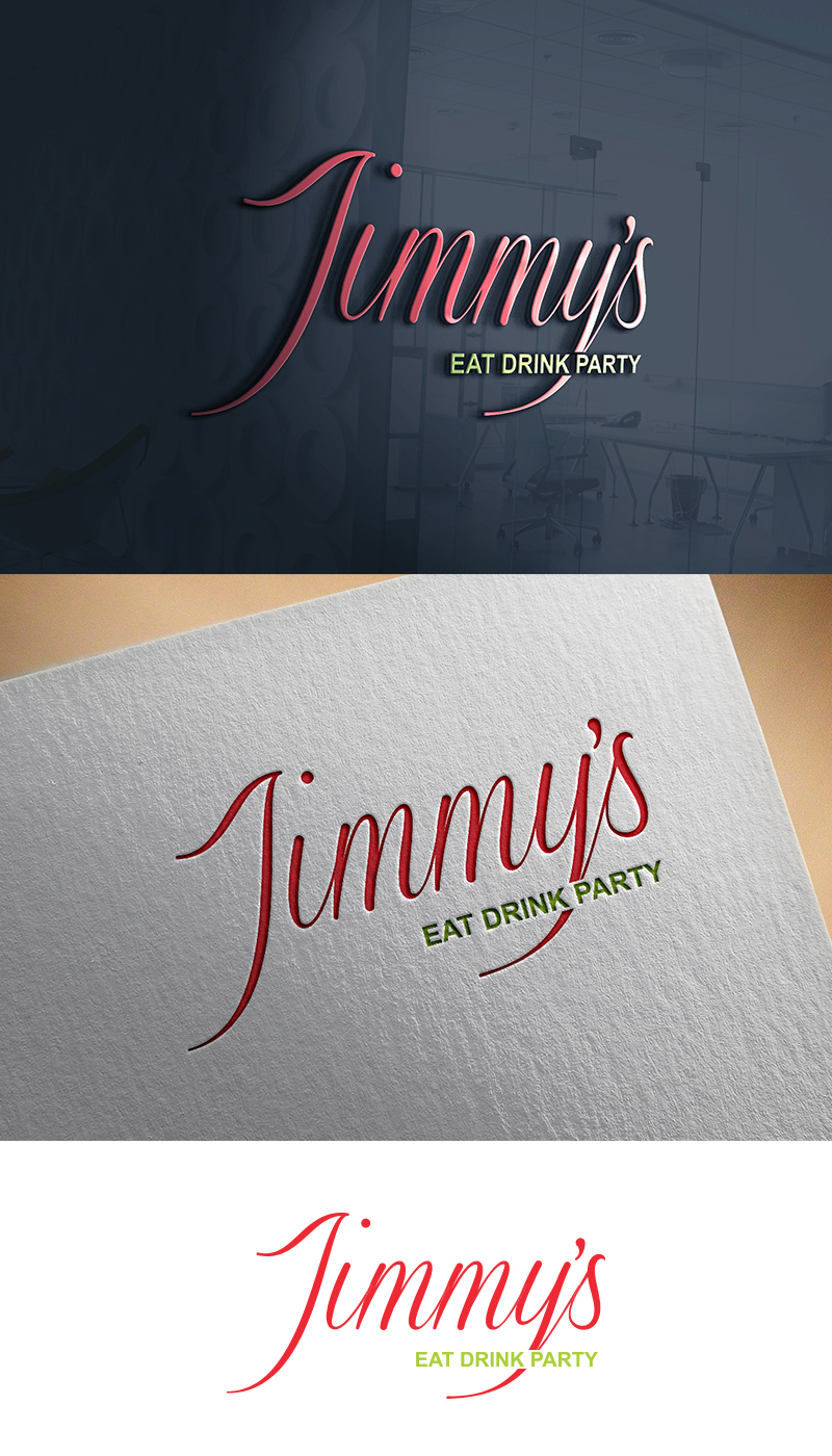 Logo-Design von saeinpahore41504 für Jimmys | Design #12153639