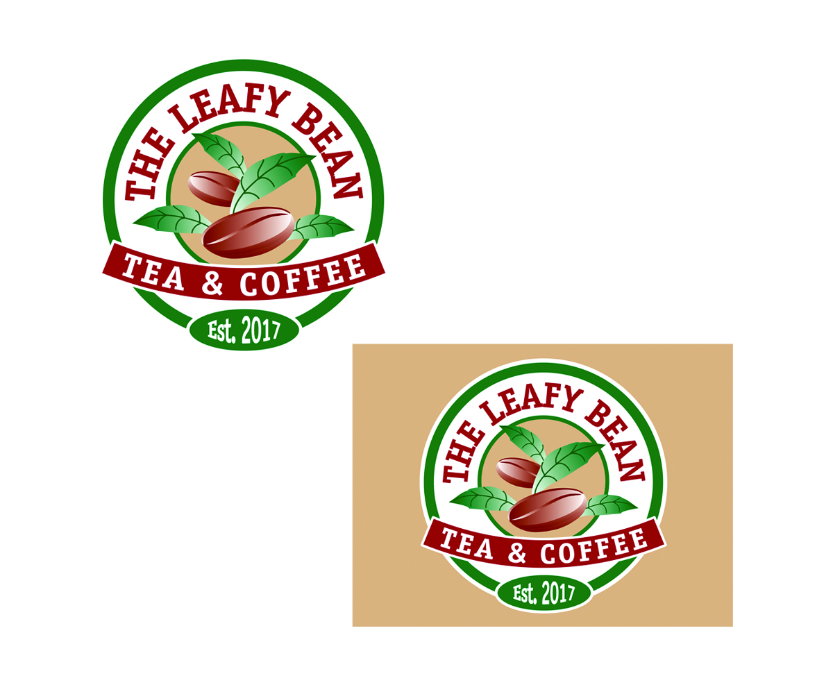 Logo Design by Hot Rod for The Leafy Bean | Design #12155543
