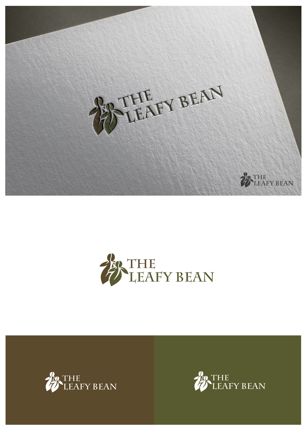 Diseño de Logo por goranvisnjic82 para The Leafy Bean | Diseño #12145145
