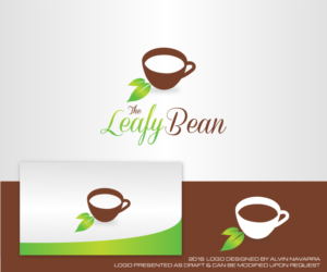 Logo Design by alvinnavarra for The Leafy Bean | Design: #12172489