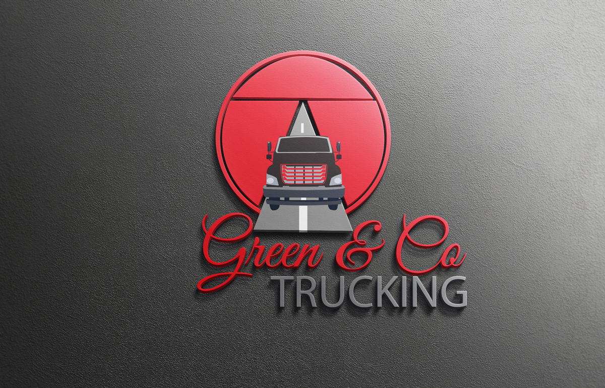 Logo-Design von Impressive Sol für Green & Co Trucking | Design #12155466