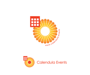 Calendula Events | Logo Design by Gridline Concepts