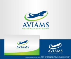 Logo Design by alvinnavarra for S.C. AVIAMS INTL. SRL | Design: #12237818