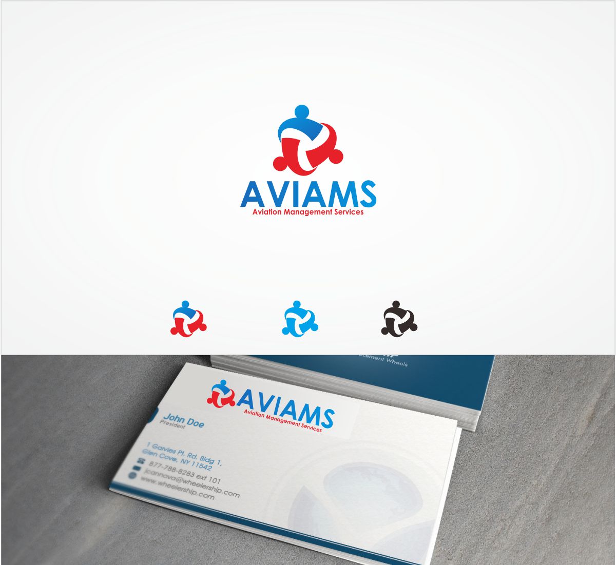 Diseño de Logo por Paulsein para S.C. AVIAMS INTL. SRL | Diseño #12215484