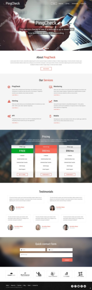 Web Design by pb for this project | Design: #12187342