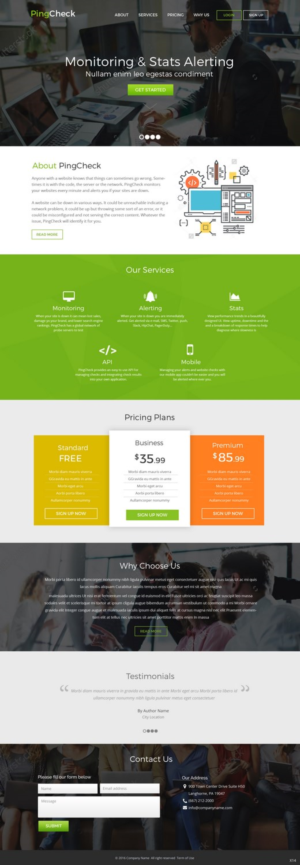 Web Design by pb for this project | Design: #12187344