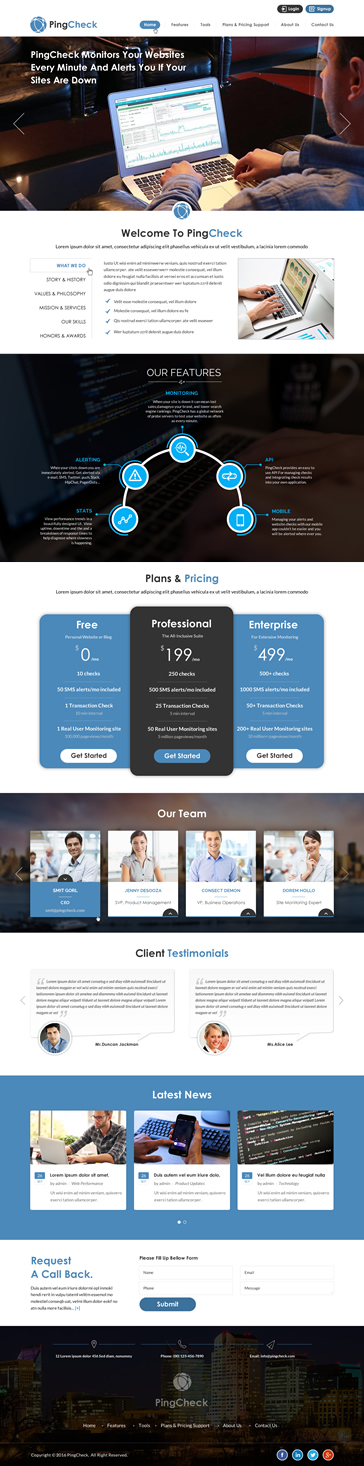 Web Design by Sbss for this project | Design: #12201033