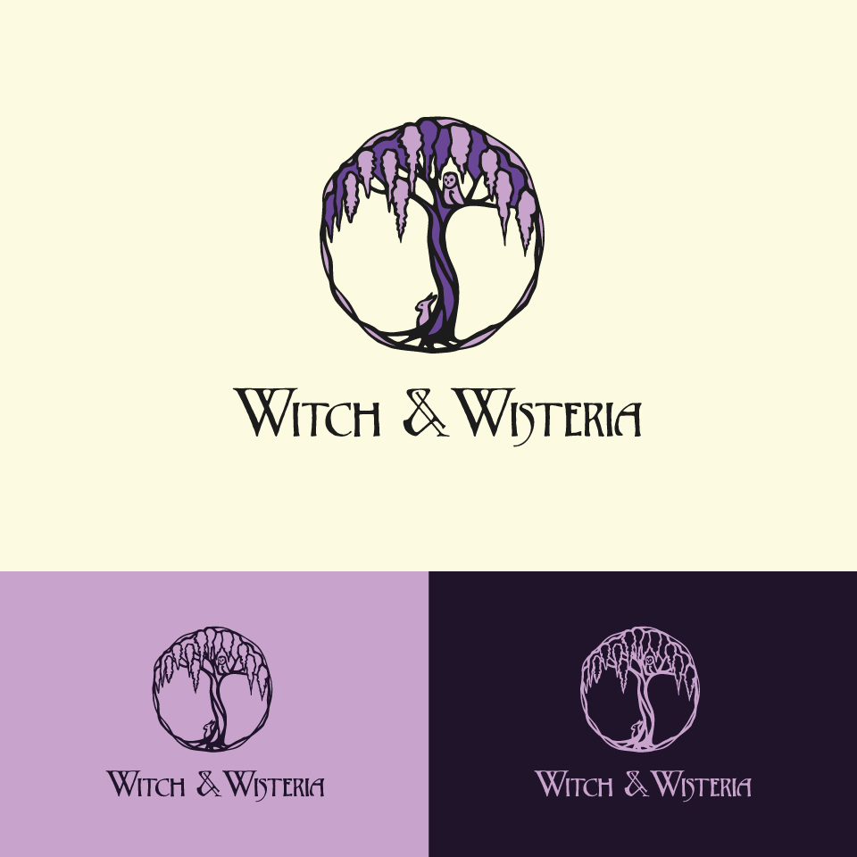 Design de Logo par Helena Oberemok pour witch & wisteria | Design #12237310