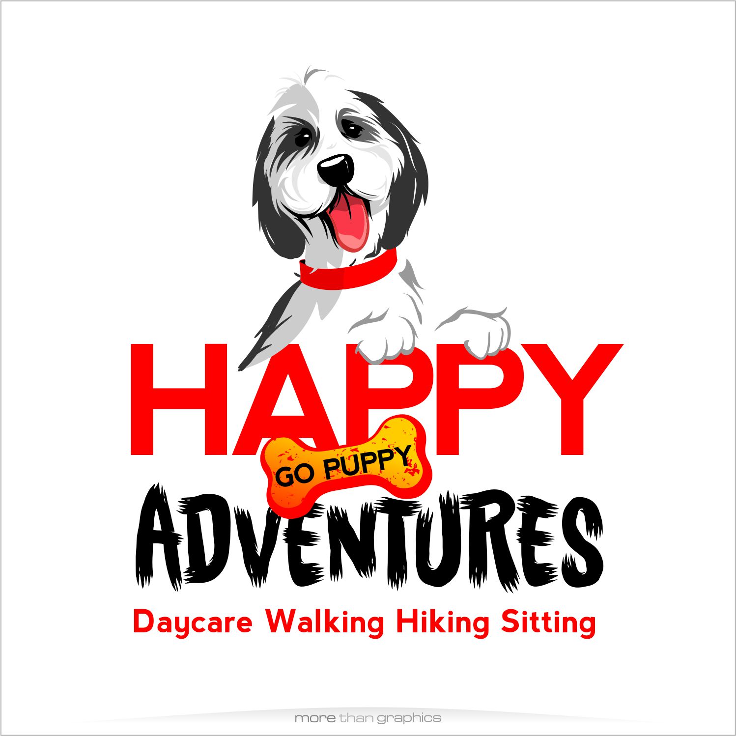 Diseño de Logo por vladst2004 para Happy Go Puppy Adventures | Diseño #12187846