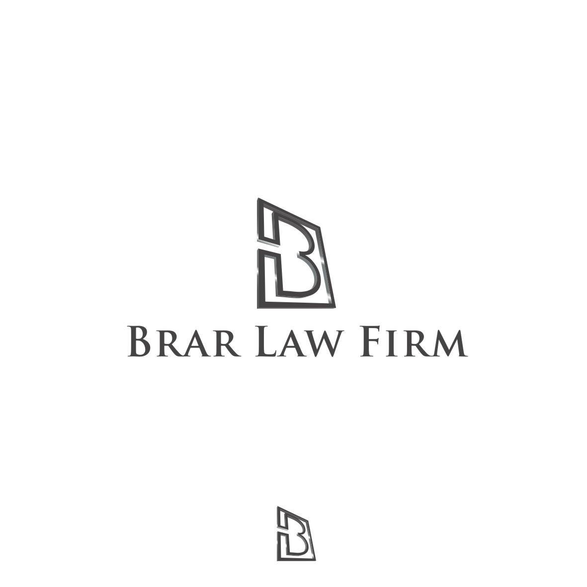 Logo-Design von Tak3uchi für Brar Law Firm | Design #12190021