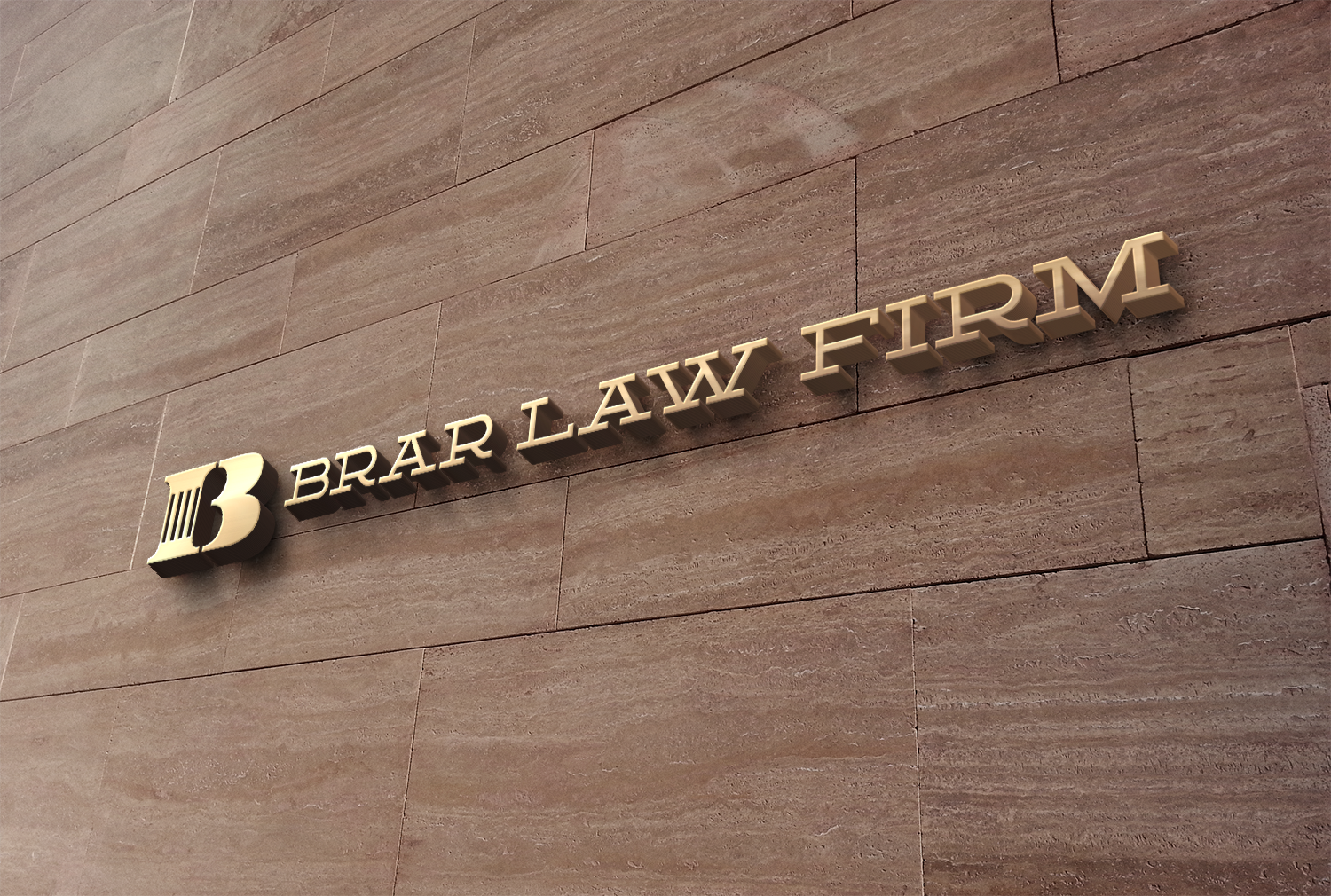 Logo Design by bern_gd for Brar Law Firm | Design #12181354