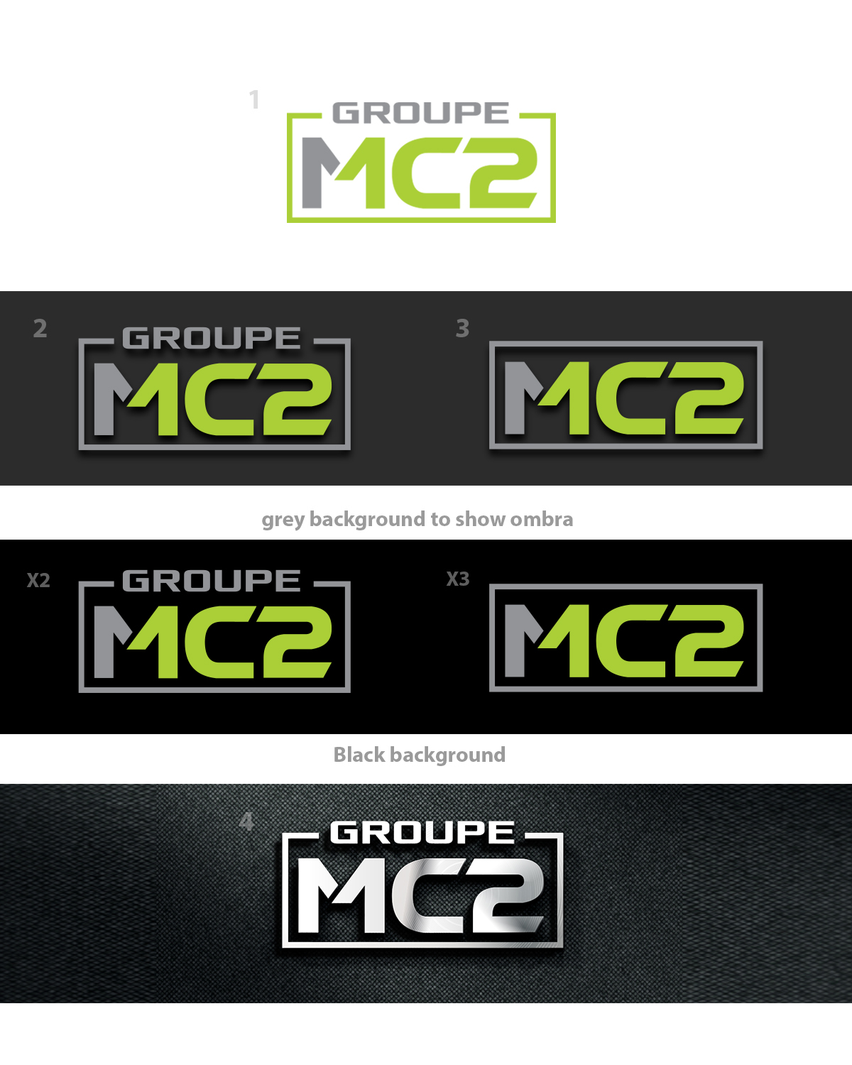 Design de Logo par Maher Sh pour Groupe mc2 | Design #12215673