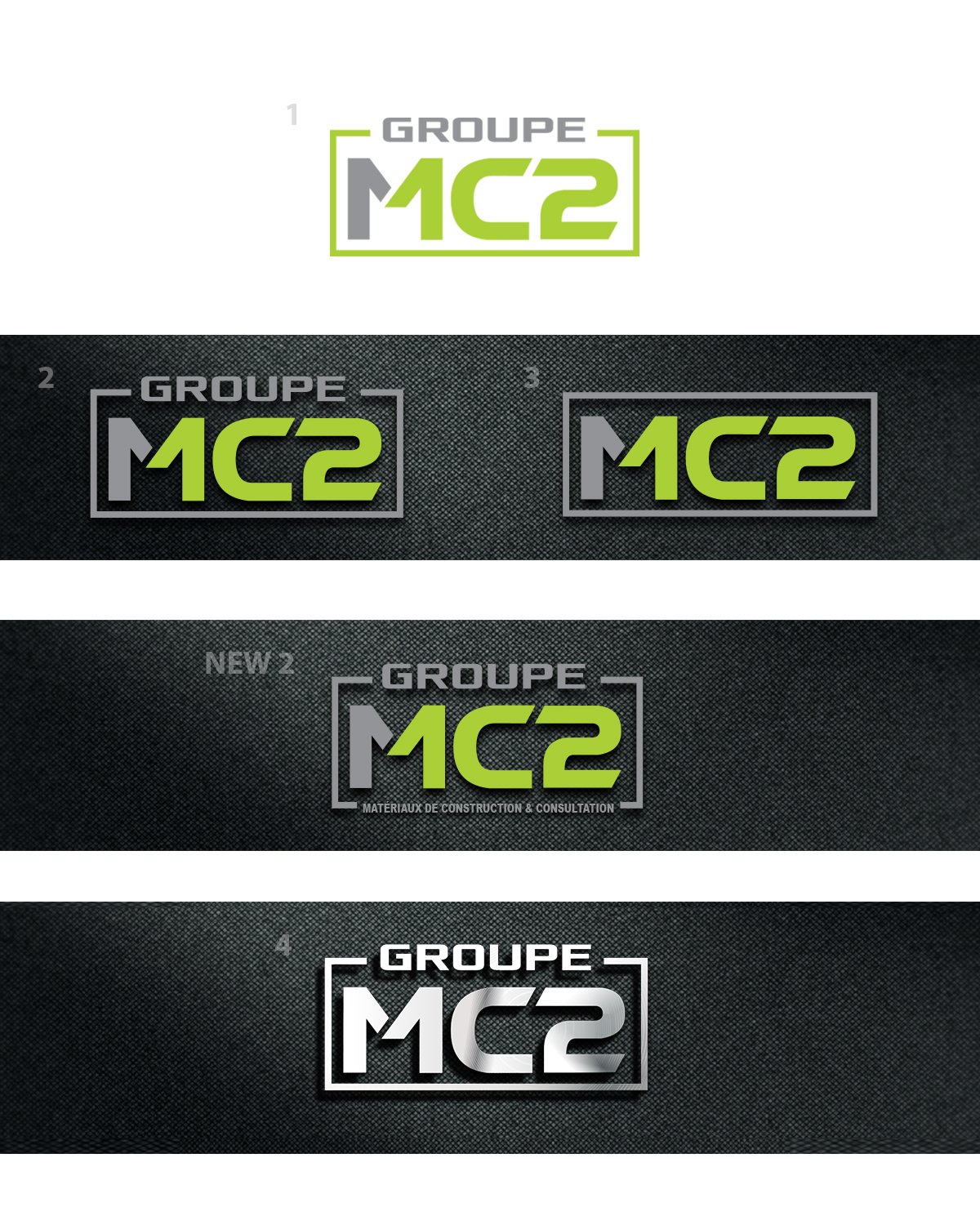 Logo-Design von Maher Sh für Groupe mc2 | Design #12224791