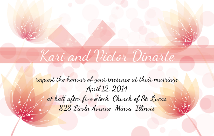 Diseño de Invitación por Irina Makedonska para este proyecto | Diseño #2396558