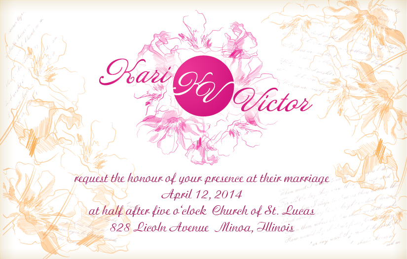 Diseño de Invitación por Irina Makedonska para este proyecto | Diseño #2406540