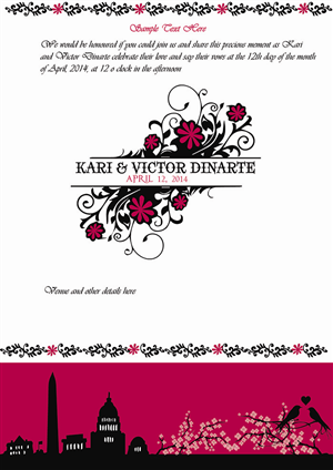 Diseño de Invitación por Anuja Kanani para este proyecto | Diseño: #2430489