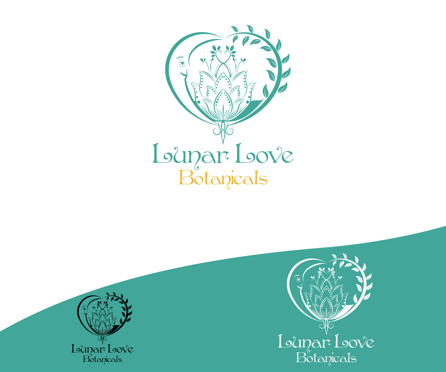 Logo Design by moisesf for Lunar Love Botanicals  | Design #12216262