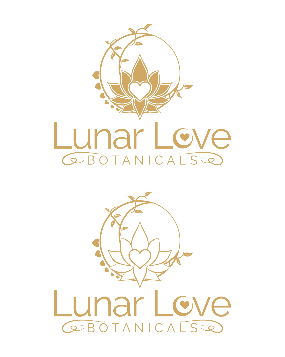 Logo Design by moisesf for Lunar Love Botanicals  | Design #12228487