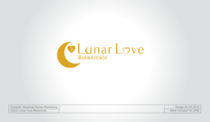 Logo Design by Maurissahunter for Lunar Love Botanicals  | Design: #12377202