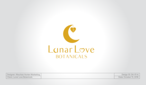 Logo Design by Maurissahunter for Lunar Love Botanicals  | Design #12391559