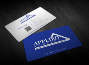 Business Card Design by Pointless Pixels India for Applied Roofing Systems Inc | Design: #12149580