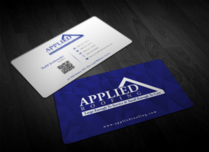 Business Card Design by Pointless Pixels India for Applied Roofing Systems Inc | Design: #12149582