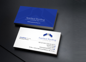 Business Card Design by Creations Box 2015 for Applied Roofing Systems Inc | Design: #12167597