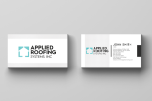 Business Card Design by isabel.paoli for Applied Roofing Systems Inc | Design: #12156759