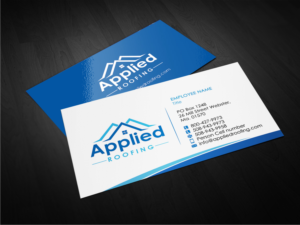 Business Card Design by Designs 2019 for Applied Roofing Systems Inc | Design: #12183479